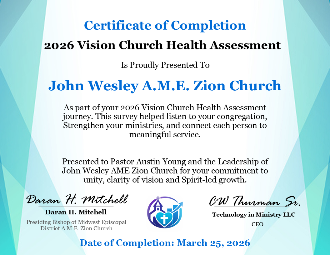 Certificate of Completion