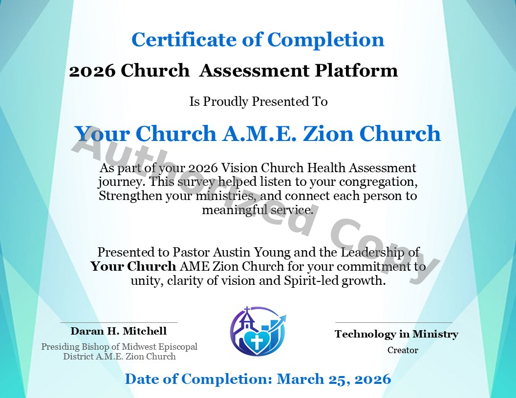 Certificate of Completion
