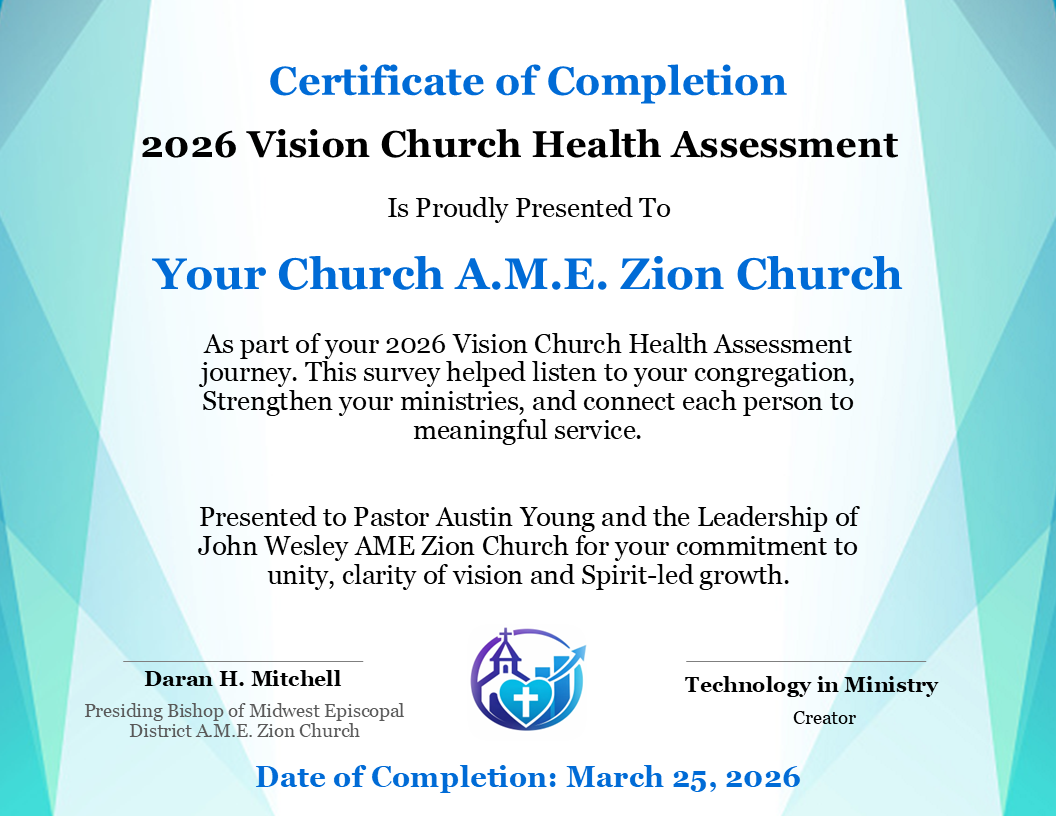 Certificate of Completion